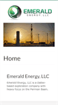 Mobile Screenshot of emeraldenergyllc.com